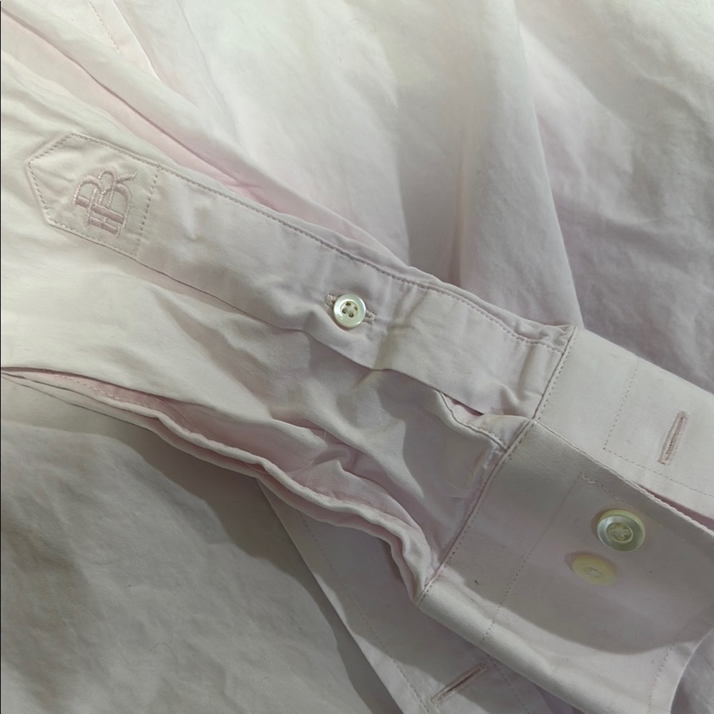Banana Republic Pink Button-Up Shirt - Picture 3 of 3